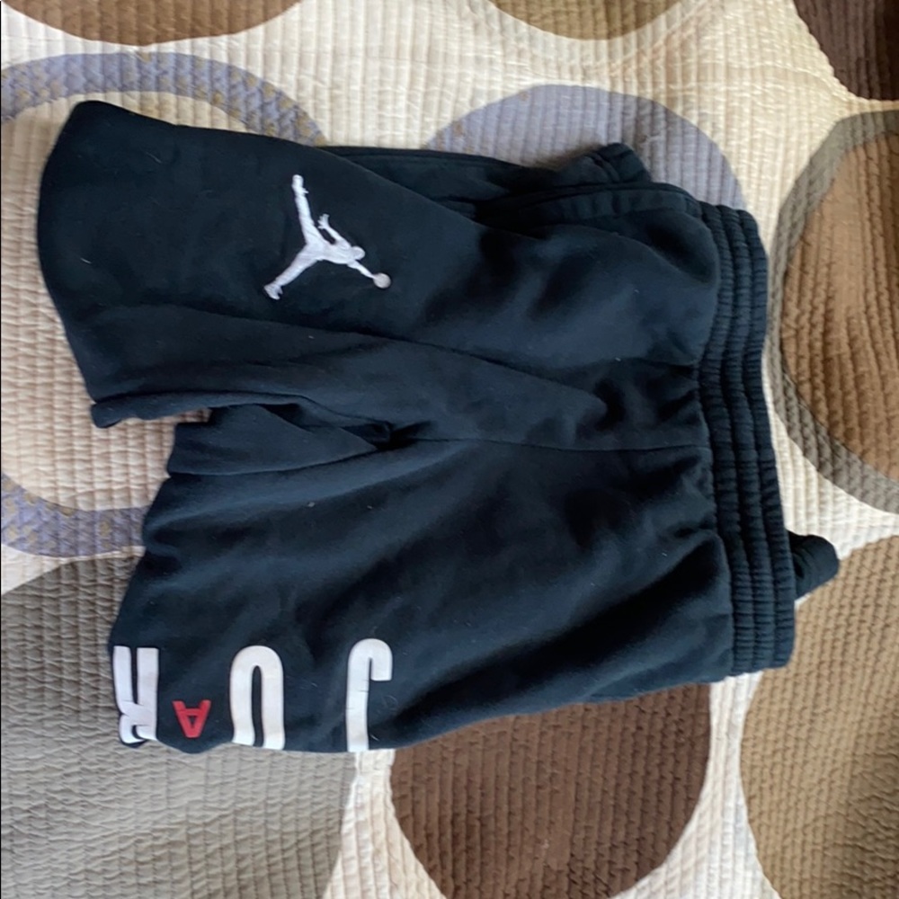 Black sweatpants
